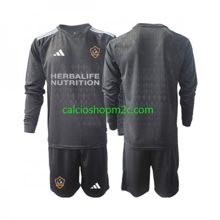 Los Angeles Galaxy Portiere Bambino Maglia Prima 2023 Manica Lunga (+ Pantaloncini)